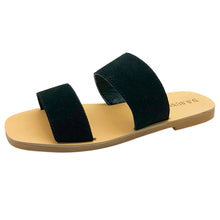 Load image into Gallery viewer, Black Slippers