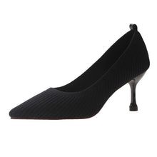Load image into Gallery viewer, Black Heeled Shoes