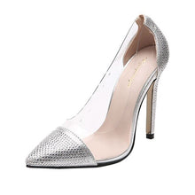 Load image into Gallery viewer, Thin Heeled Pearl Detailed Shoes